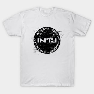 INTJ - Distressed - Personality Type | T-Shirt | Myers Briggs | MBTI | Typology | Mastermind | Architect T-Shirt